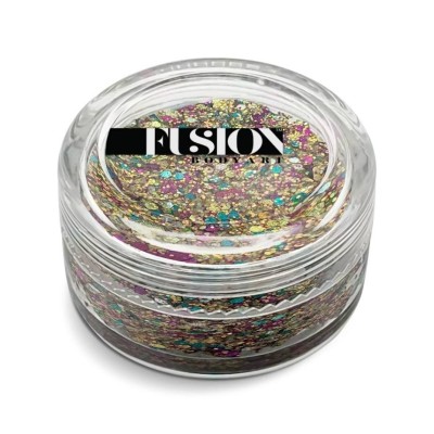 Fusion Body Art Glitter Cream - Mardi Gras 10ml